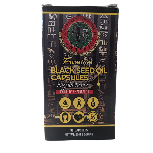 Black seed oil capsules 90 count