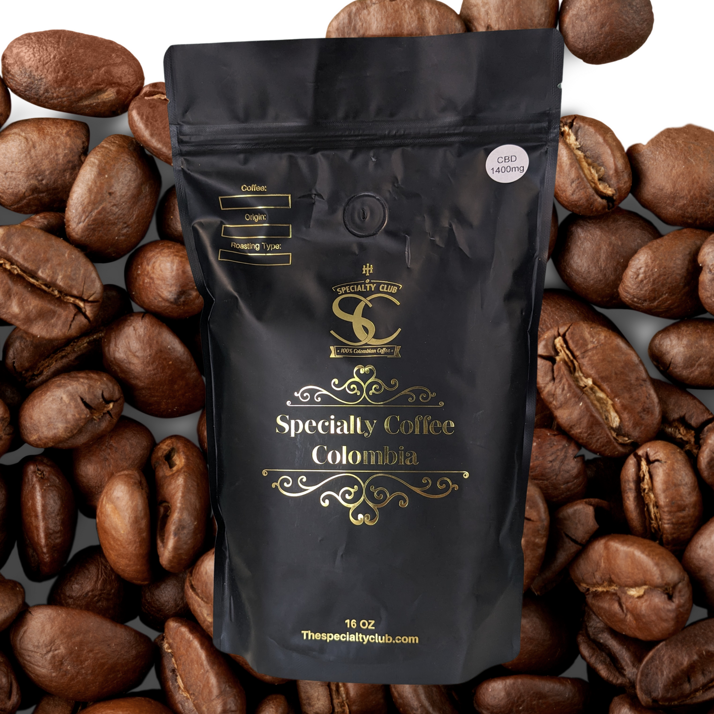 Specialty club CBD coffee 1400 mg- *Online Order Only