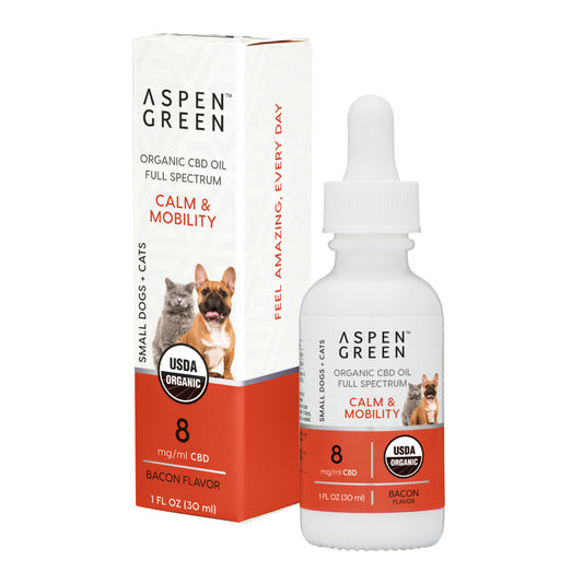 Aspen Green Small Dog & Cat 250mg CBD Tincture